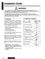 Предварительный просмотр 20 страницы Panasonic CQ-DP965 Operating Operating Instructions Manual