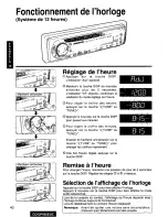 Предварительный просмотр 40 страницы Panasonic CQ-DP965 Operating Operating Instructions Manual