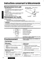 Предварительный просмотр 42 страницы Panasonic CQ-DP965 Operating Operating Instructions Manual