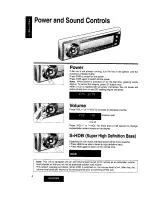 Предварительный просмотр 3 страницы Panasonic CQ-DP975EW Operating Instructions Manual