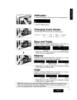 Предварительный просмотр 4 страницы Panasonic CQ-DP975EW Operating Instructions Manual