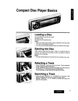 Предварительный просмотр 8 страницы Panasonic CQ-DP975EW Operating Instructions Manual