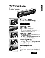 Предварительный просмотр 10 страницы Panasonic CQ-DP975EW Operating Instructions Manual