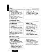 Предварительный просмотр 15 страницы Panasonic CQ-DP975EW Operating Instructions Manual