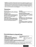 Предварительный просмотр 9 страницы Panasonic cq-dpg55len Operating Instructions Manual