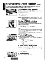 Предварительный просмотр 20 страницы Panasonic cq-dpg55len Operating Instructions Manual