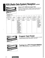 Предварительный просмотр 24 страницы Panasonic cq-dpg55len Operating Instructions Manual