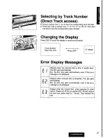 Предварительный просмотр 27 страницы Panasonic cq-dpg55len Operating Instructions Manual