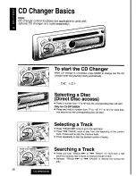 Предварительный просмотр 28 страницы Panasonic cq-dpg55len Operating Instructions Manual