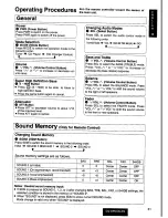 Предварительный просмотр 31 страницы Panasonic cq-dpg55len Operating Instructions Manual