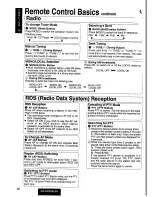 Предварительный просмотр 32 страницы Panasonic cq-dpg55len Operating Instructions Manual