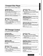 Предварительный просмотр 33 страницы Panasonic cq-dpg55len Operating Instructions Manual