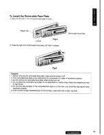 Предварительный просмотр 35 страницы Panasonic cq-dpg55len Operating Instructions Manual