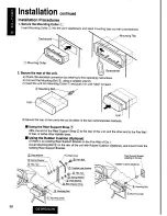 Предварительный просмотр 38 страницы Panasonic cq-dpg55len Operating Instructions Manual