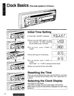 Предварительный просмотр 14 страницы Panasonic CQ-DPG570 Operating Operating Manual