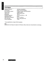 Предварительный просмотр 28 страницы Panasonic CQ-DPG570 Operating Operating Manual