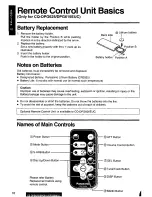 Предварительный просмотр 18 страницы Panasonic CQ-DPG600 Operating Operating Instructions Manual