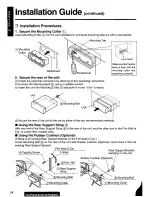 Предварительный просмотр 24 страницы Panasonic CQ-DPG600 Operating Operating Instructions Manual