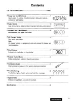 Предварительный просмотр 3 страницы Panasonic CQ-DPG605 Operating Operating Instructions Manual