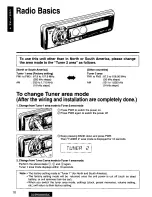 Предварительный просмотр 10 страницы Panasonic CQ-DPG605 Operating Operating Instructions Manual