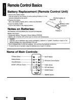 Предварительный просмотр 18 страницы Panasonic CQ-DPG605 Operating Operating Instructions Manual