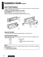 Предварительный просмотр 26 страницы Panasonic CQ-DPG605 Operating Operating Instructions Manual