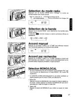 Предварительный просмотр 37 страницы Panasonic CQ-DPG605 Operating Operating Instructions Manual