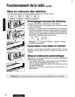 Предварительный просмотр 38 страницы Panasonic CQ-DPG605 Operating Operating Instructions Manual