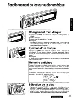 Предварительный просмотр 39 страницы Panasonic CQ-DPG605 Operating Operating Instructions Manual