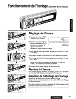 Предварительный просмотр 43 страницы Panasonic CQ-DPG605 Operating Operating Instructions Manual