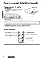 Предварительный просмотр 44 страницы Panasonic CQ-DPG605 Operating Operating Instructions Manual