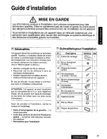 Предварительный просмотр 47 страницы Panasonic CQ-DPG605 Operating Operating Instructions Manual