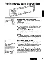 Предварительный просмотр 43 страницы Panasonic CQ-DPX105 Operating Operating Manual