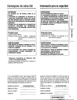 Предварительный просмотр 3 страницы Panasonic CQ-DPX152 Operating Instructions Manual