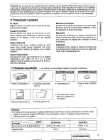 Предварительный просмотр 5 страницы Panasonic CQ-DPX152 Operating Instructions Manual