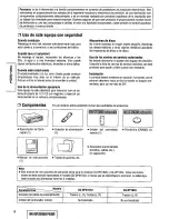 Предварительный просмотр 6 страницы Panasonic CQ-DPX152 Operating Instructions Manual