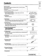 Предварительный просмотр 7 страницы Panasonic CQ-DPX152 Operating Instructions Manual