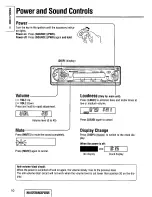 Предварительный просмотр 10 страницы Panasonic CQ-DPX152 Operating Instructions Manual