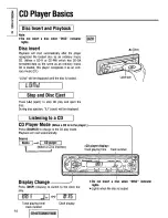 Предварительный просмотр 14 страницы Panasonic CQ-DPX152 Operating Instructions Manual