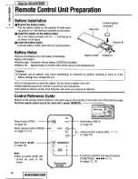 Предварительный просмотр 16 страницы Panasonic CQ-DPX152 Operating Instructions Manual