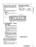 Предварительный просмотр 33 страницы Panasonic CQ-DPX152 Operating Instructions Manual