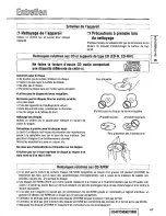 Предварительный просмотр 41 страницы Panasonic CQ-DPX152 Operating Instructions Manual