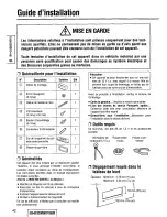 Предварительный просмотр 42 страницы Panasonic CQ-DPX152 Operating Instructions Manual