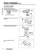 Предварительный просмотр 46 страницы Panasonic CQ-DPX152 Operating Instructions Manual