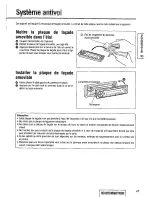 Предварительный просмотр 47 страницы Panasonic CQ-DPX152 Operating Instructions Manual