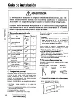 Предварительный просмотр 62 страницы Panasonic CQ-DPX152 Operating Instructions Manual