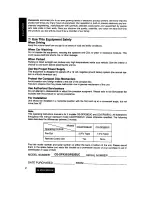 Preview for 2 page of Panasonic CQ-DPX33 Operating Instructions Manual