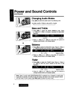 Preview for 6 page of Panasonic CQ-DPX33 Operating Instructions Manual