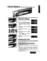 Preview for 11 page of Panasonic CQ-DPX33 Operating Instructions Manual