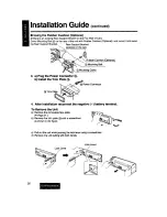 Preview for 18 page of Panasonic CQ-DPX33 Operating Instructions Manual